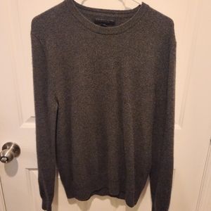 Grey Cashmere Sweater Size Medium